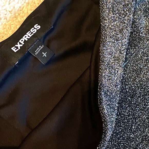 Express Metallic pencil skirt - Picture 4 of 5